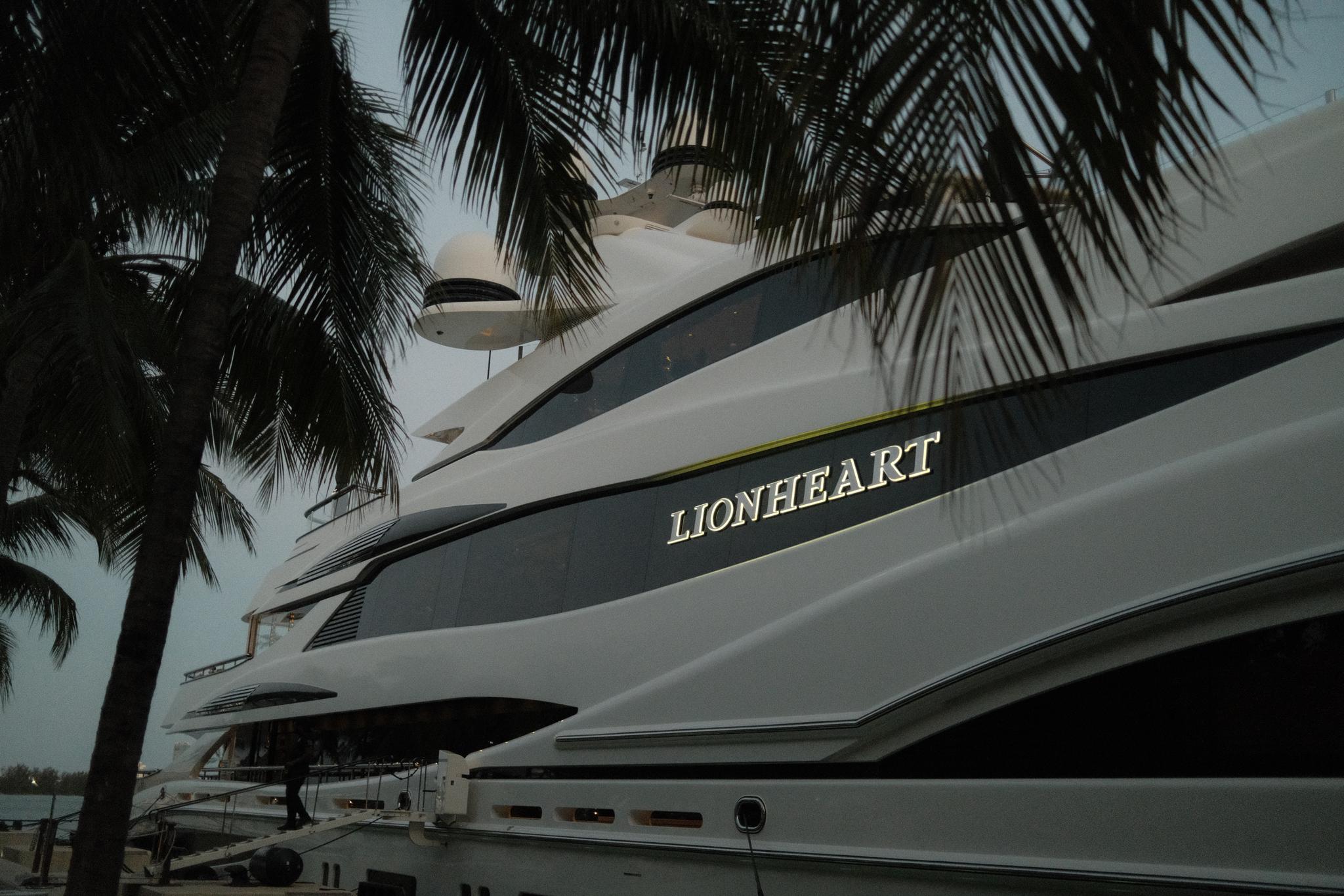 Luxury Yacht Docked