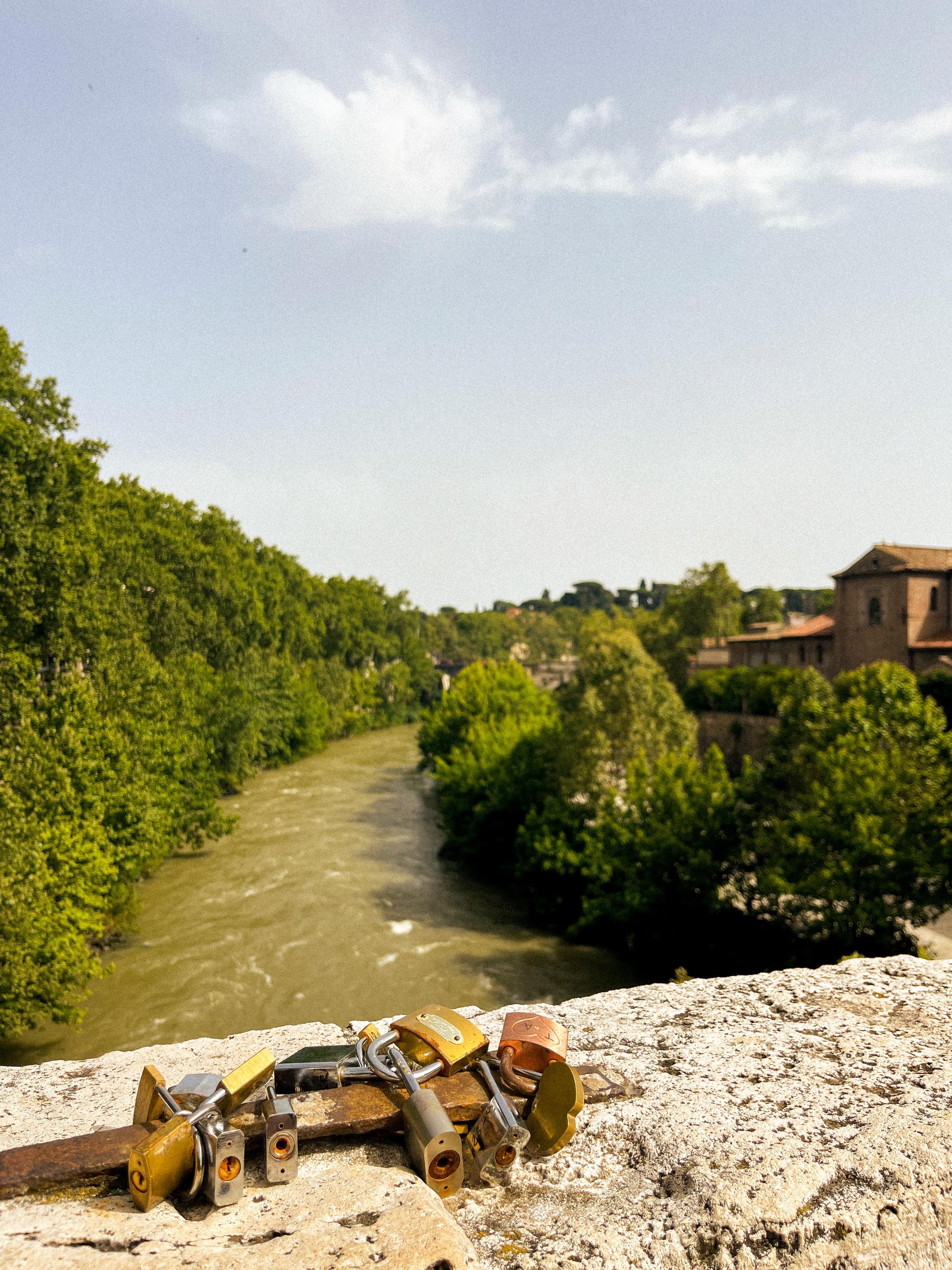 Locks over Tiber