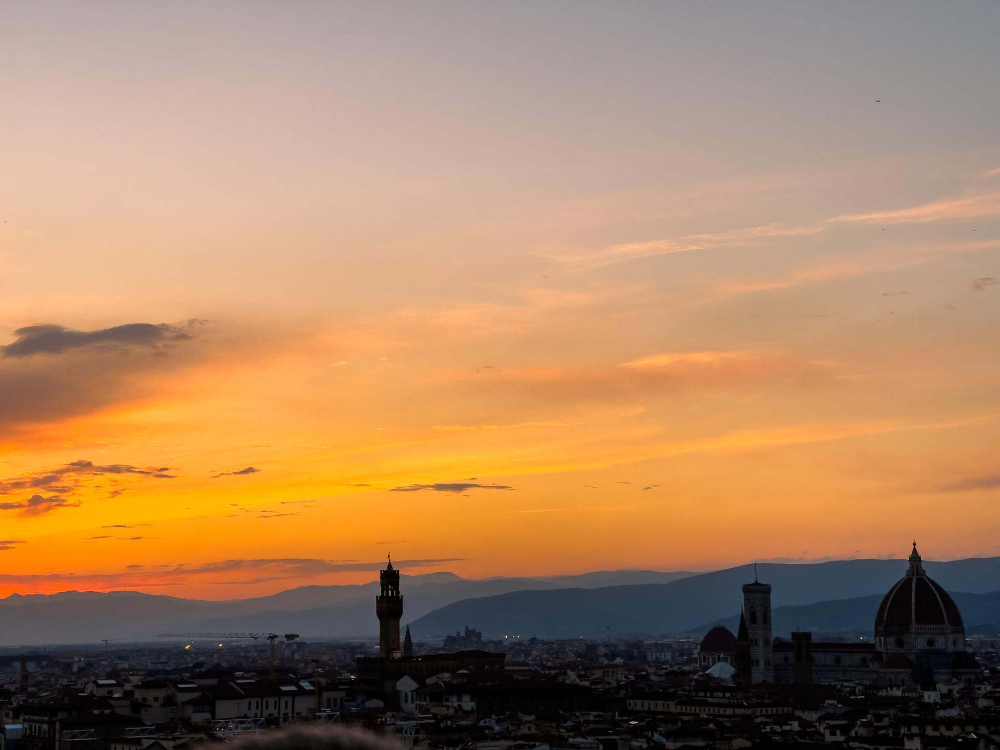 Sunsets in Florence