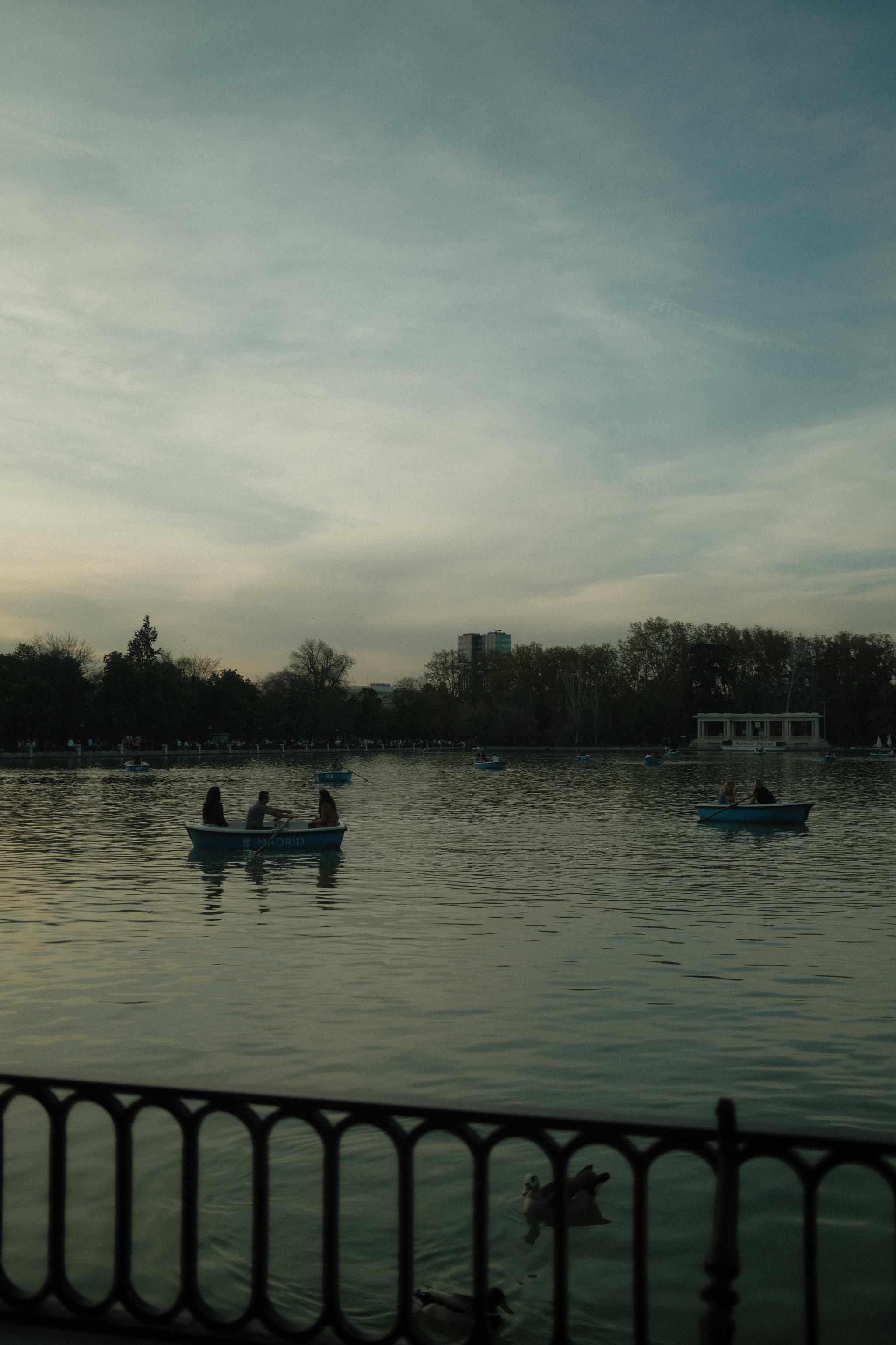 Paddle Boats in Retiro Park