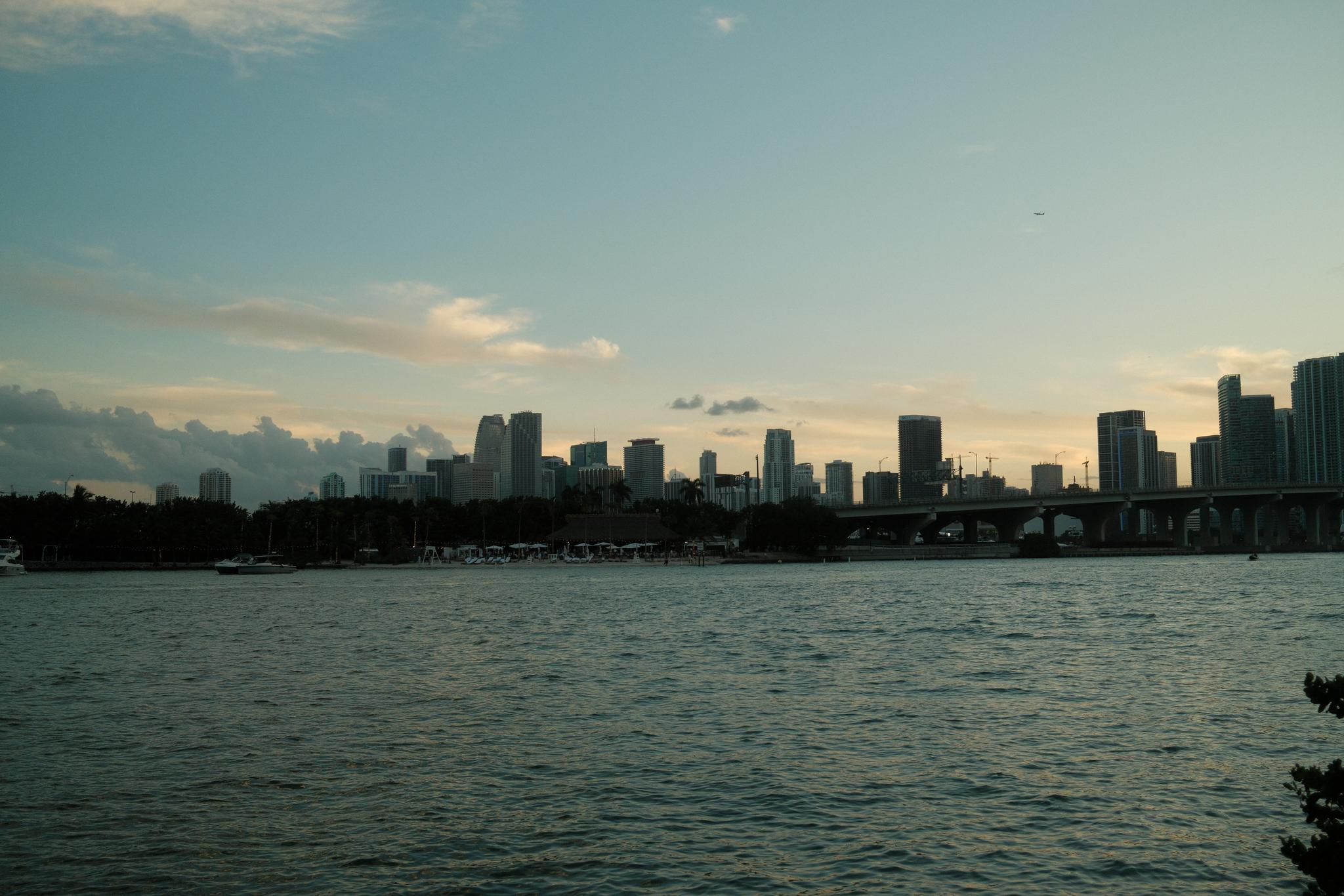 Urban Sunset Silhouette